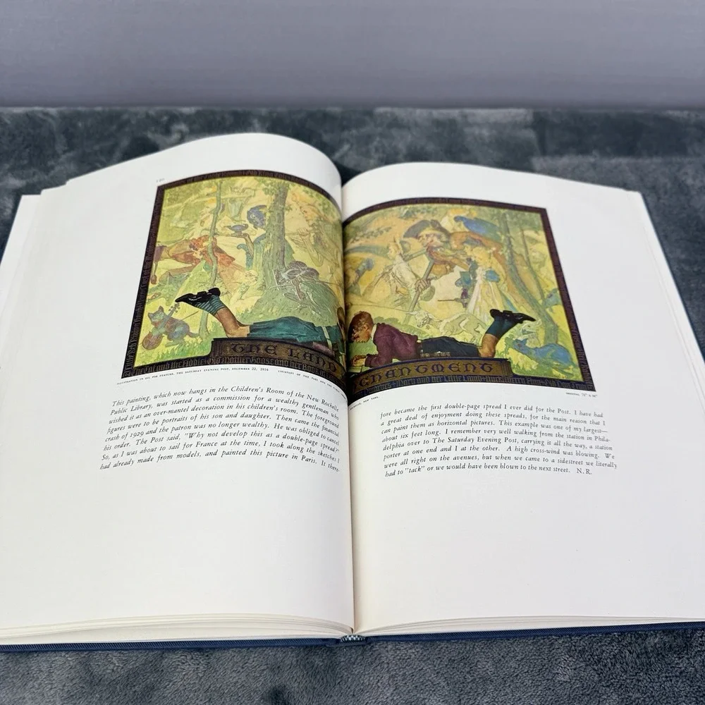 1970 Norman Rockwell Illustrator‎ Coffee Table Book with Sleeve